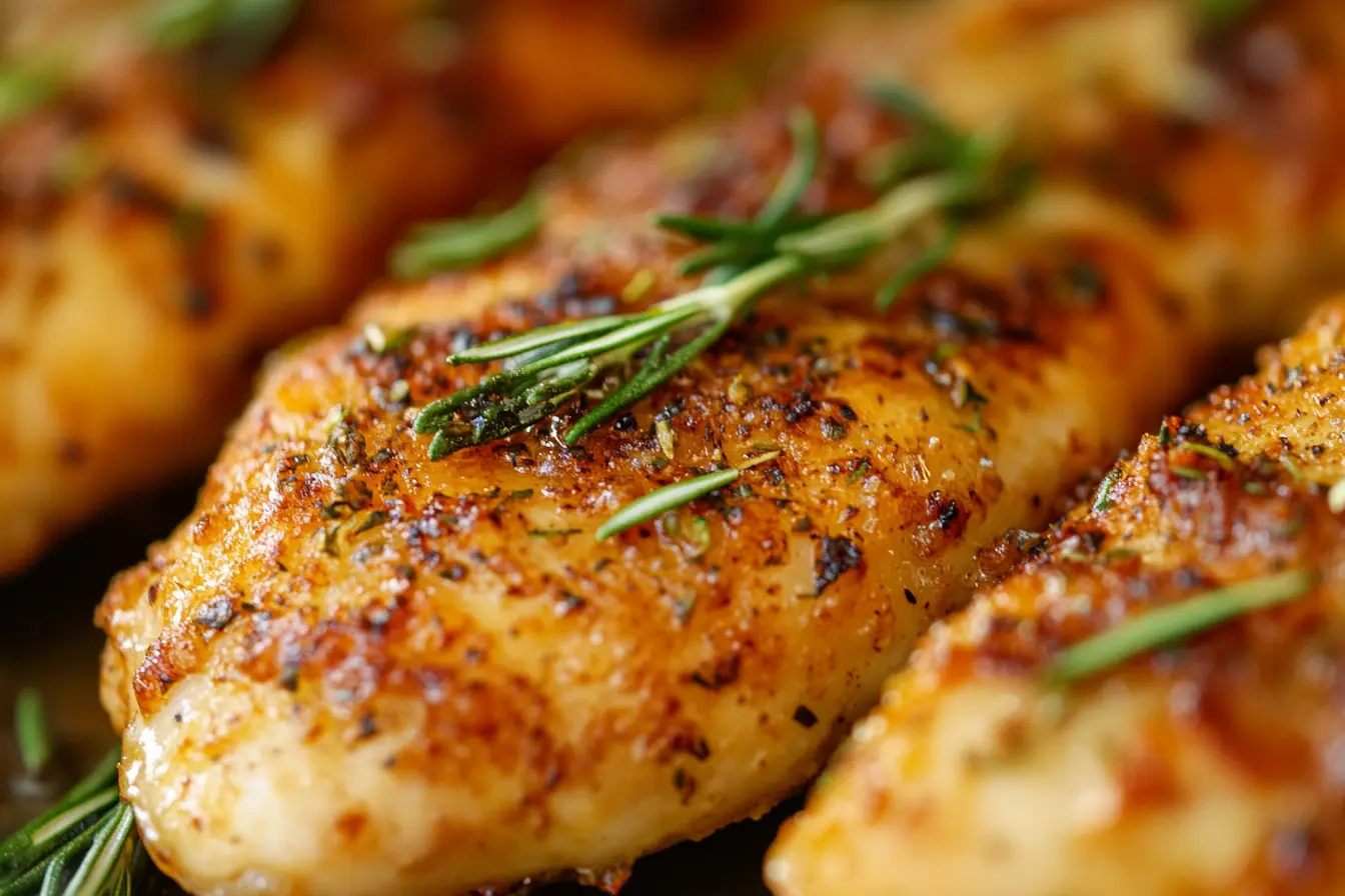 Delicious BBQ chicken tenders in crock pot