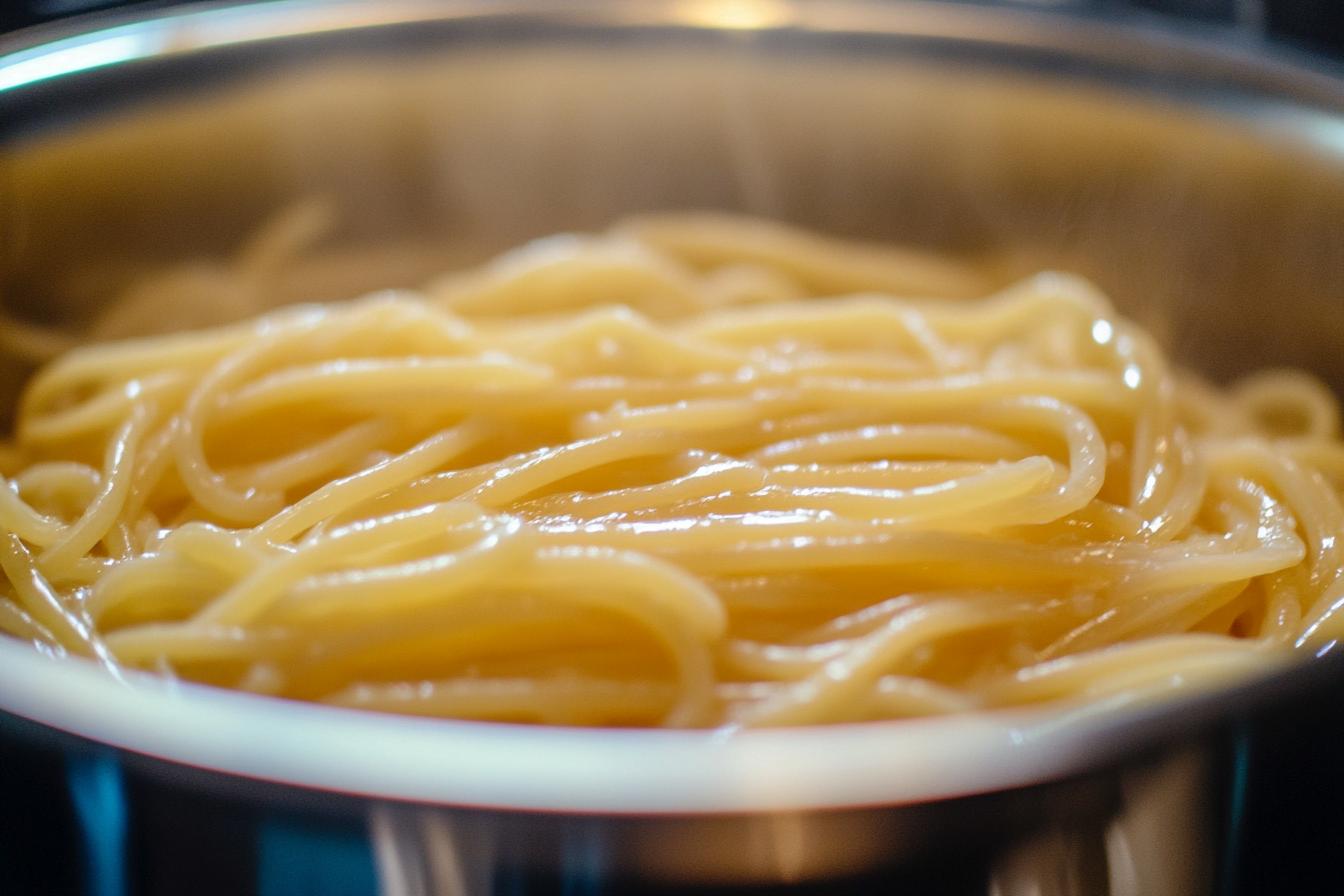 Ingredients for how to cook pasta in Instant Pot